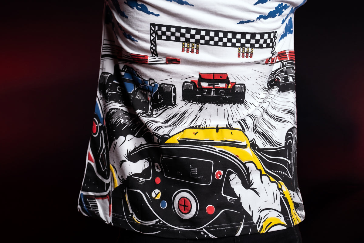 Velza Racing Club Oversized Tee