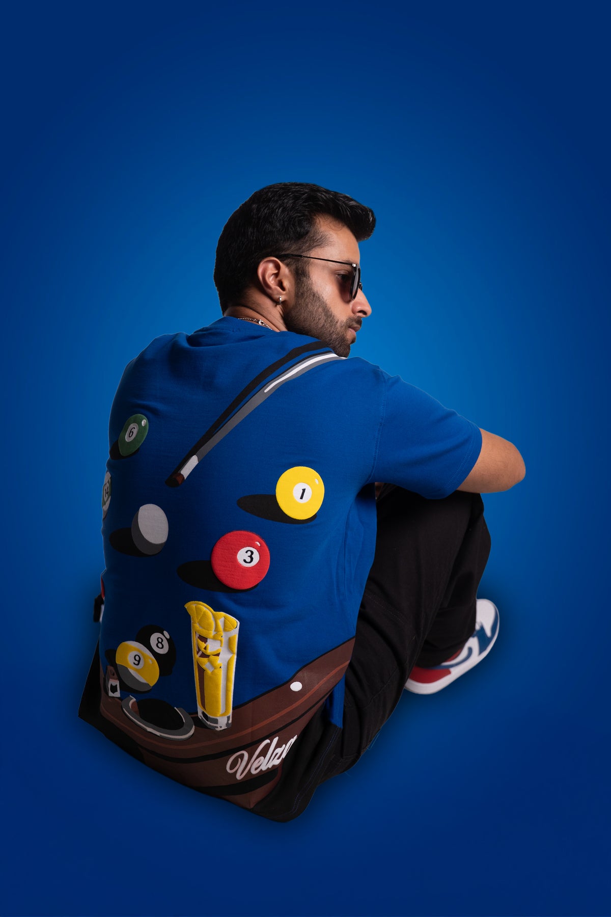 Velza Snooker Board Oversized Tee