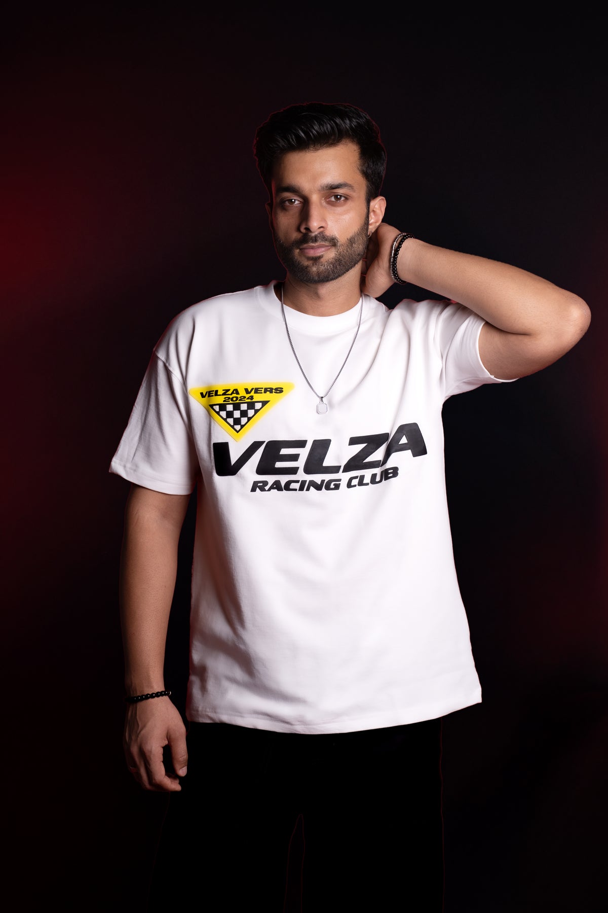 Velza Racing Club Oversized Tee
