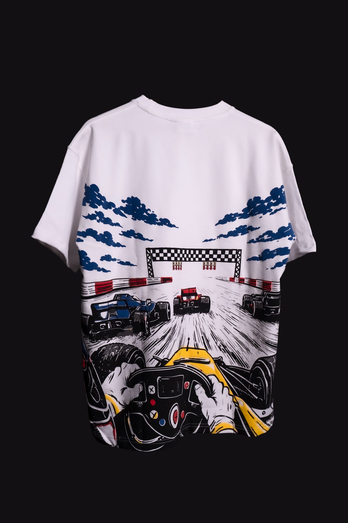 Velza Racing Club Oversized Tee