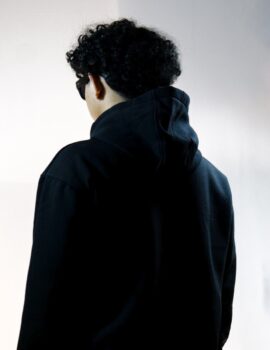 Cozy Plain Black Hoodie