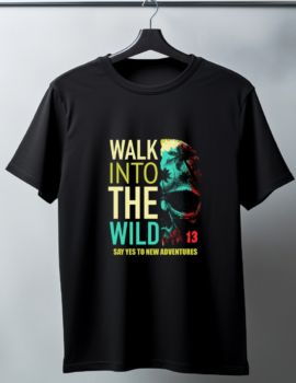 Classic Black with Into the Wild Print