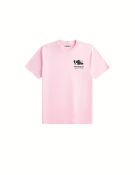 Flex Minimal Pink T-shirt with Nap Time Print