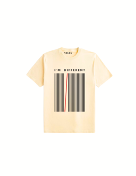 Classic Beige with I’M Different Print