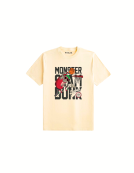 Classic Beige with Monster Can Dunk Print