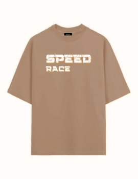 Drop shoulder Coffee with Speed Race