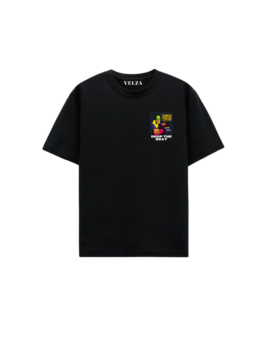Drop shoulder Black with Drop the Beat