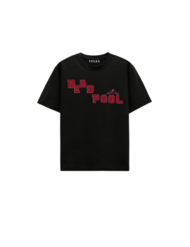 Drop shoulder Black with DeadPool