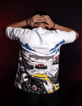 Velza Racing Club Oversized Tee