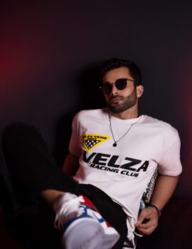 Velza Racing Club Oversized Tee
